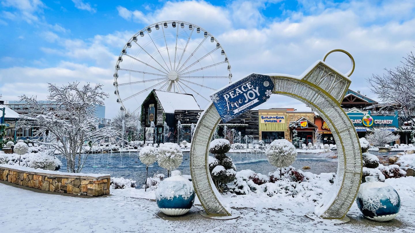Snowflakes and Pigeon Forge