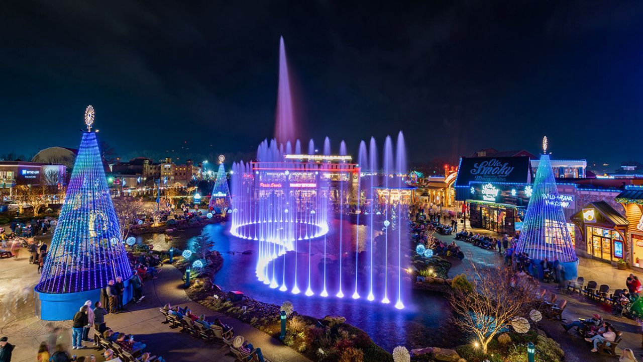 Magical Evening of Holiday Lights in the Smoky Mountains