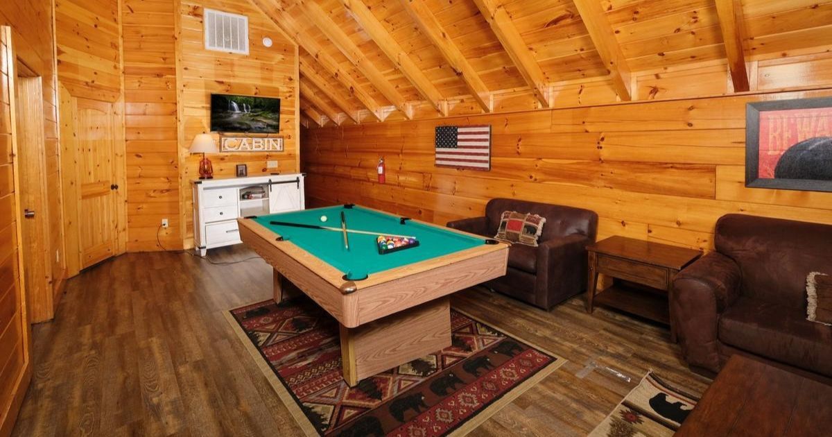 Top 5 Tennessee Cabin Rentals with Game Rooms
