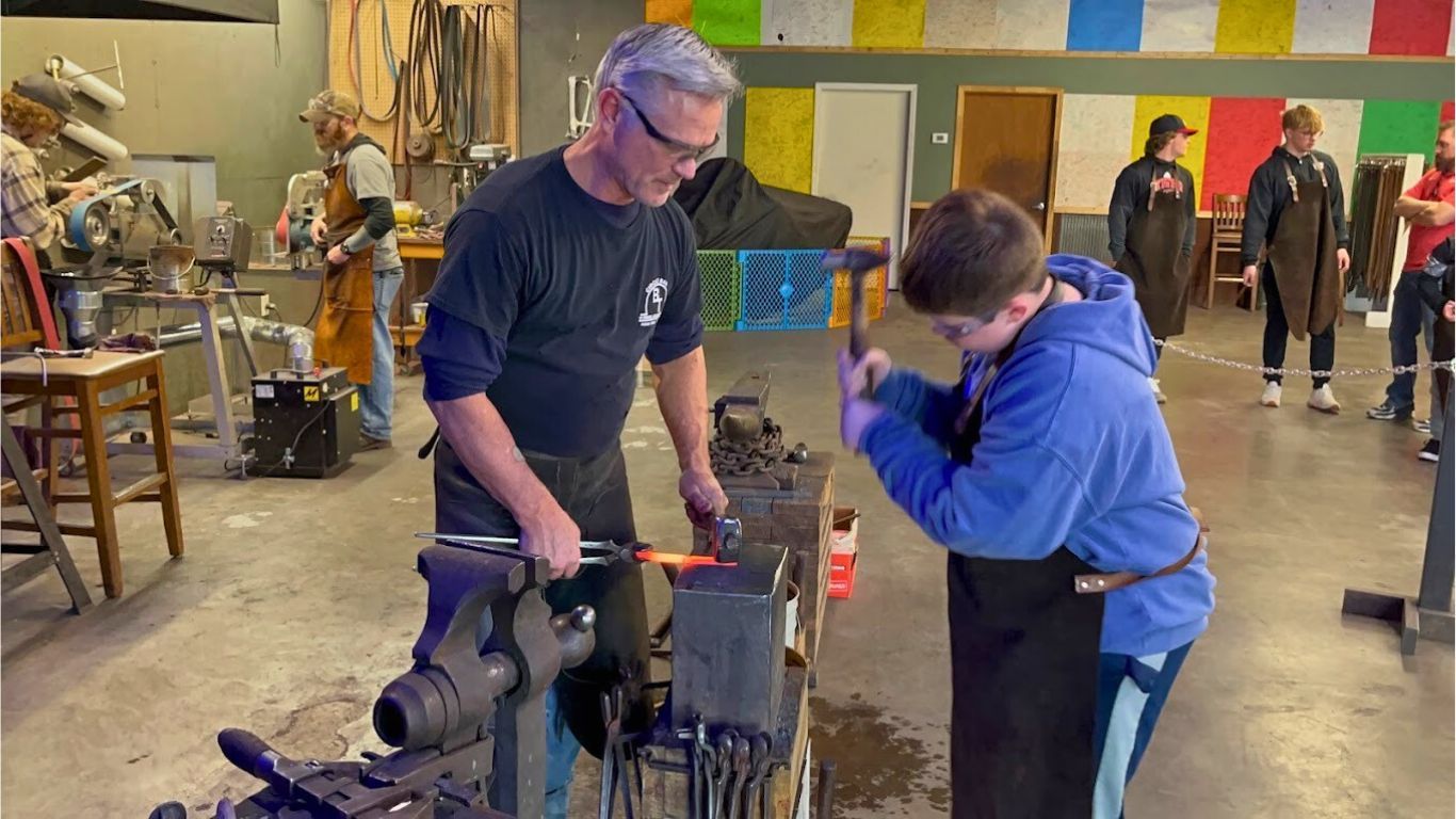 Knife Making in the Smoky Mountains